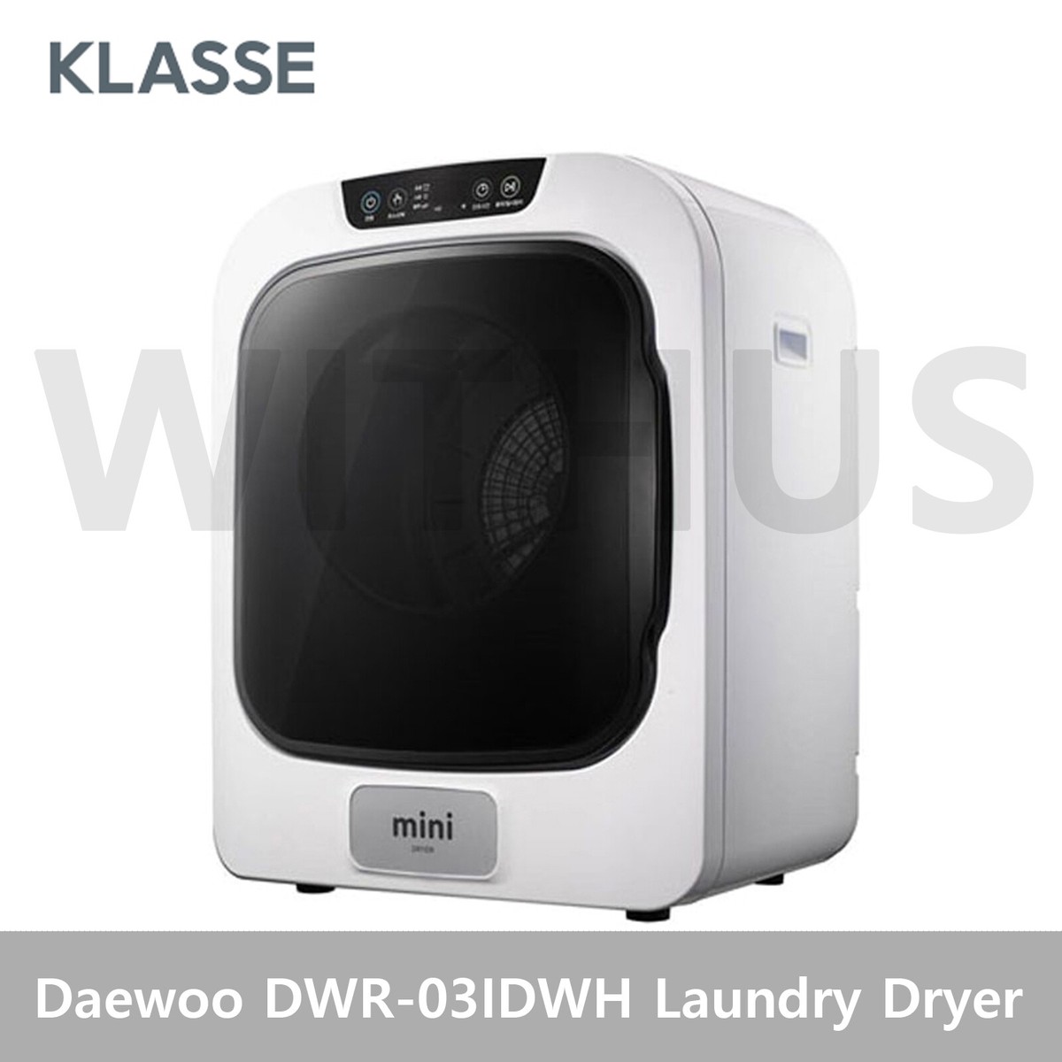 Daewoo DWR-03IDWH Mini Laundry Dryer 3kg Baby Underwear 220V