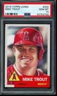 2019 Topps Living Set #200 Mike Trout PSA 10 Gem Mint Card 43753732