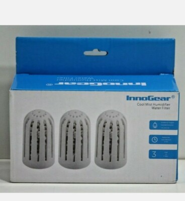 InnoGear Cool Mist Humidifier Water Filters 3pk NIB