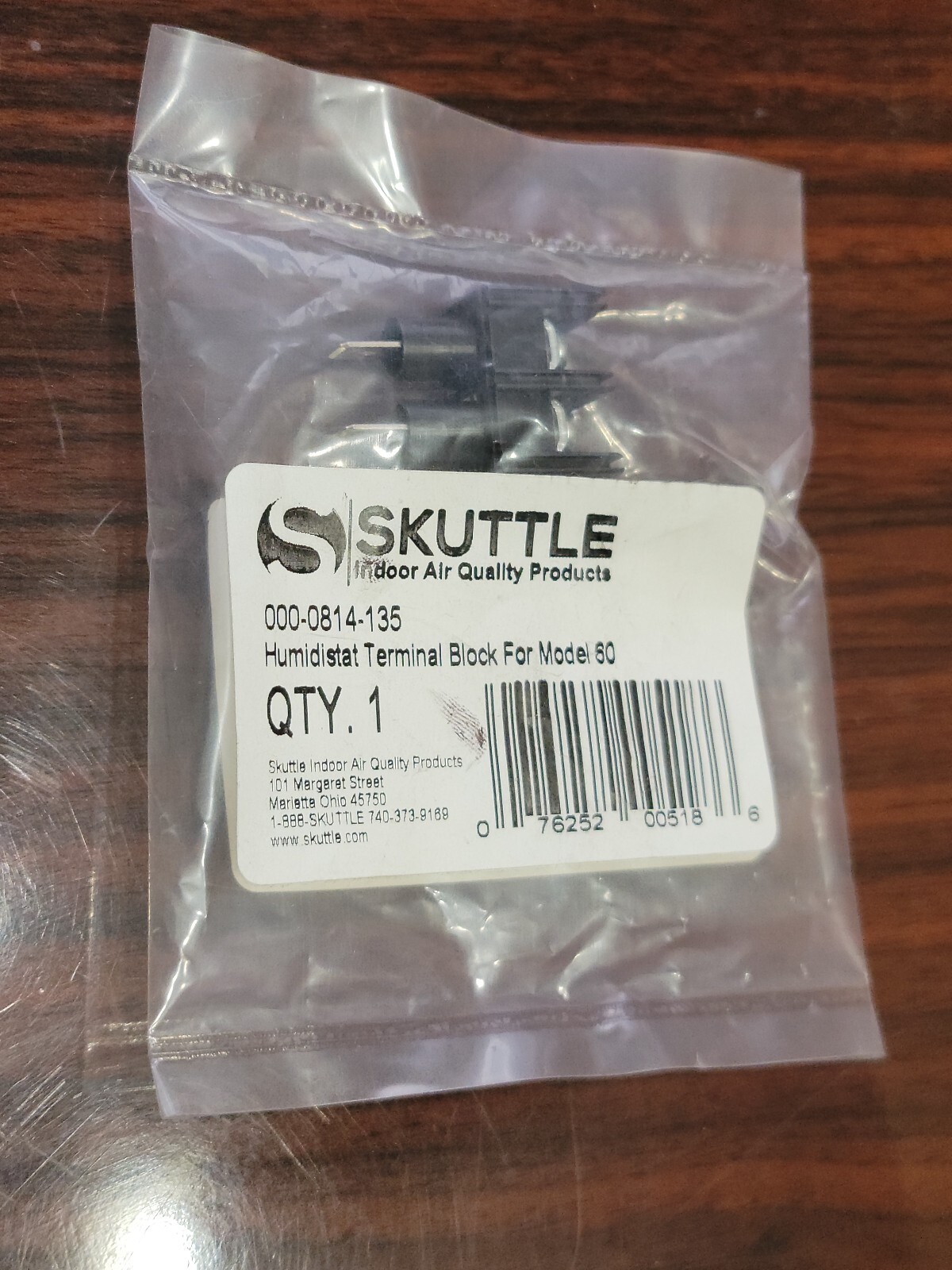 Skuttle 000-0814-135 Humidistat Terminal Block for Model 60 