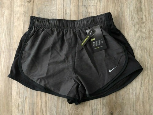 NIKE Women's Dri-Fit Tempo Running Shorts Black Inner Lining DB4487-083 $30