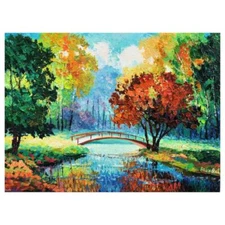 Alexander Antanenka "Autumn Touch"  Hand Signed Original Painting Canvas COA