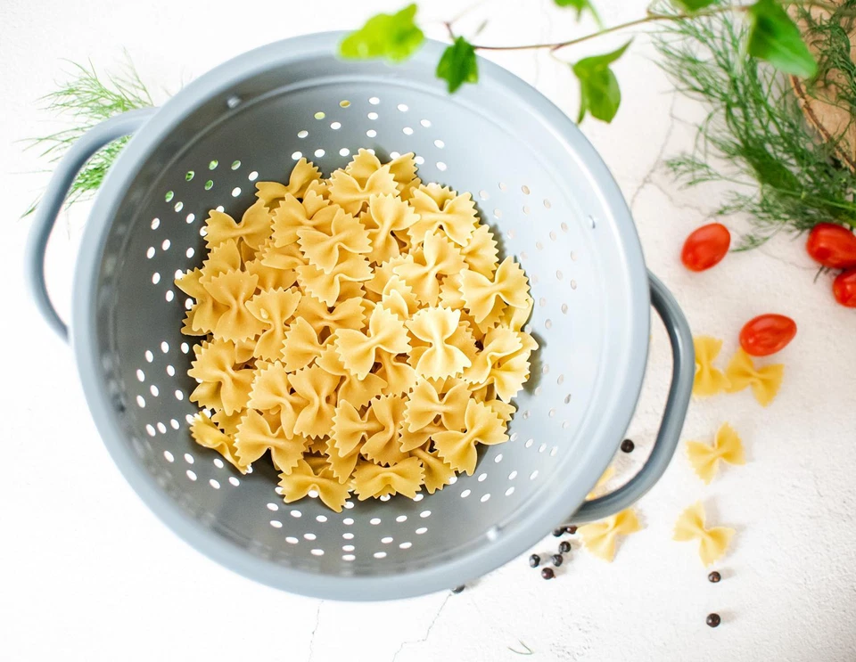 Colino Smalto Setaccio Scolapasta Colino Metallo Whatta Colino - Immagine 4 di 4