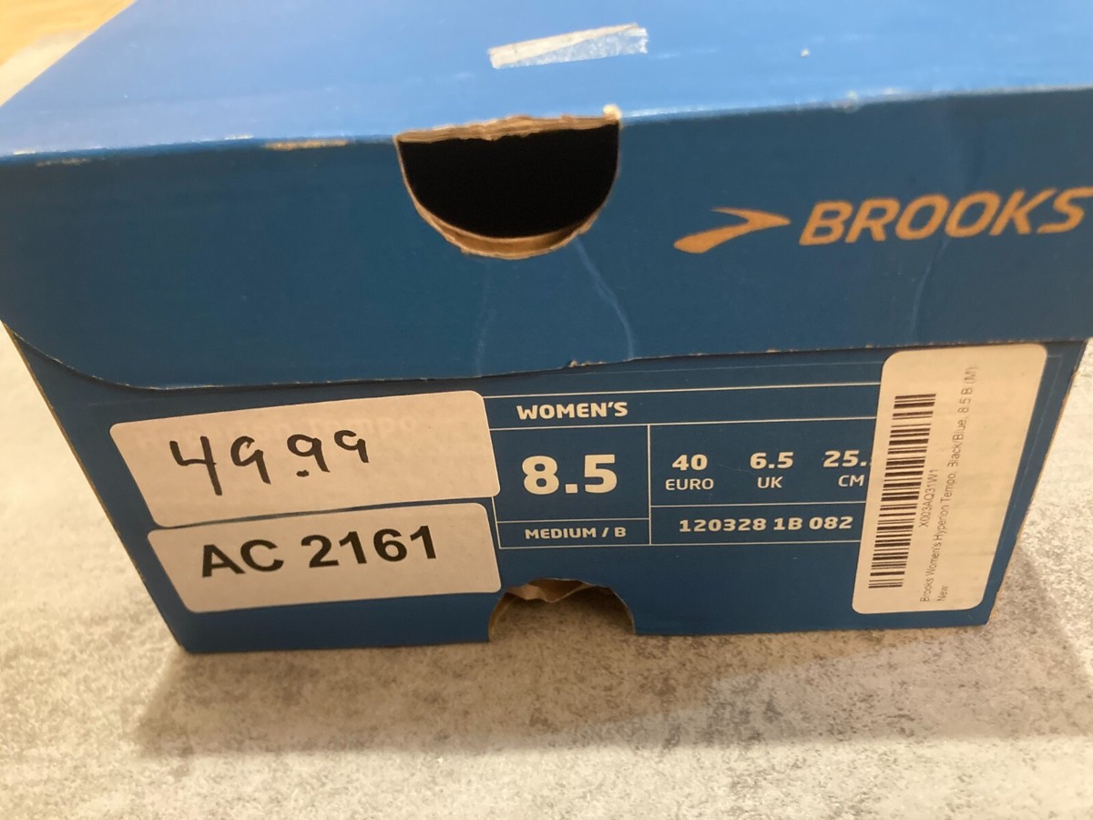 Brooks Women's Hyperion Tempo 1203281B082 Black/Light Blue