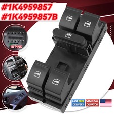 Driver Side Power Window Control Switch For 2005-2017 Vw Jetta Golf Gti Passat