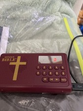 Wonder Bible: The Talking King James Version Portable Audio Player Used Tested