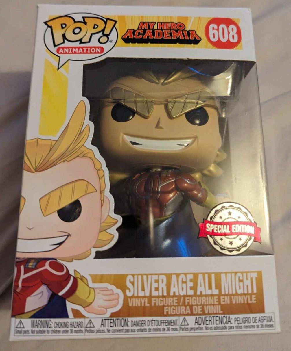 Funko Pop! Animación: My Hero Academia - All Might (Metallic) Figura De Vinilo 608