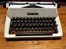 Vintage Typewriter Facit Manual Case And Dust Cover  Sweden Working Retro thumbnail