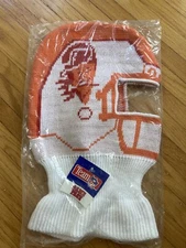 Tampa Bay buccaneers Knit Hat Helmet Game Face VINTAGE 1990 Cap Made in The USA