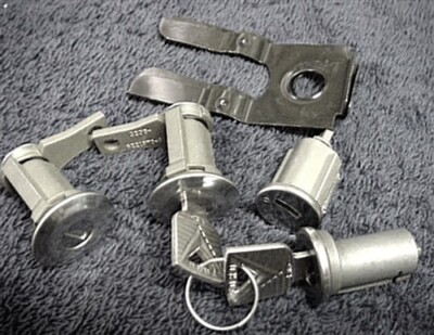 New 1962 1963 Ford Galaxie Door Ignition & Trunk Lock Set All