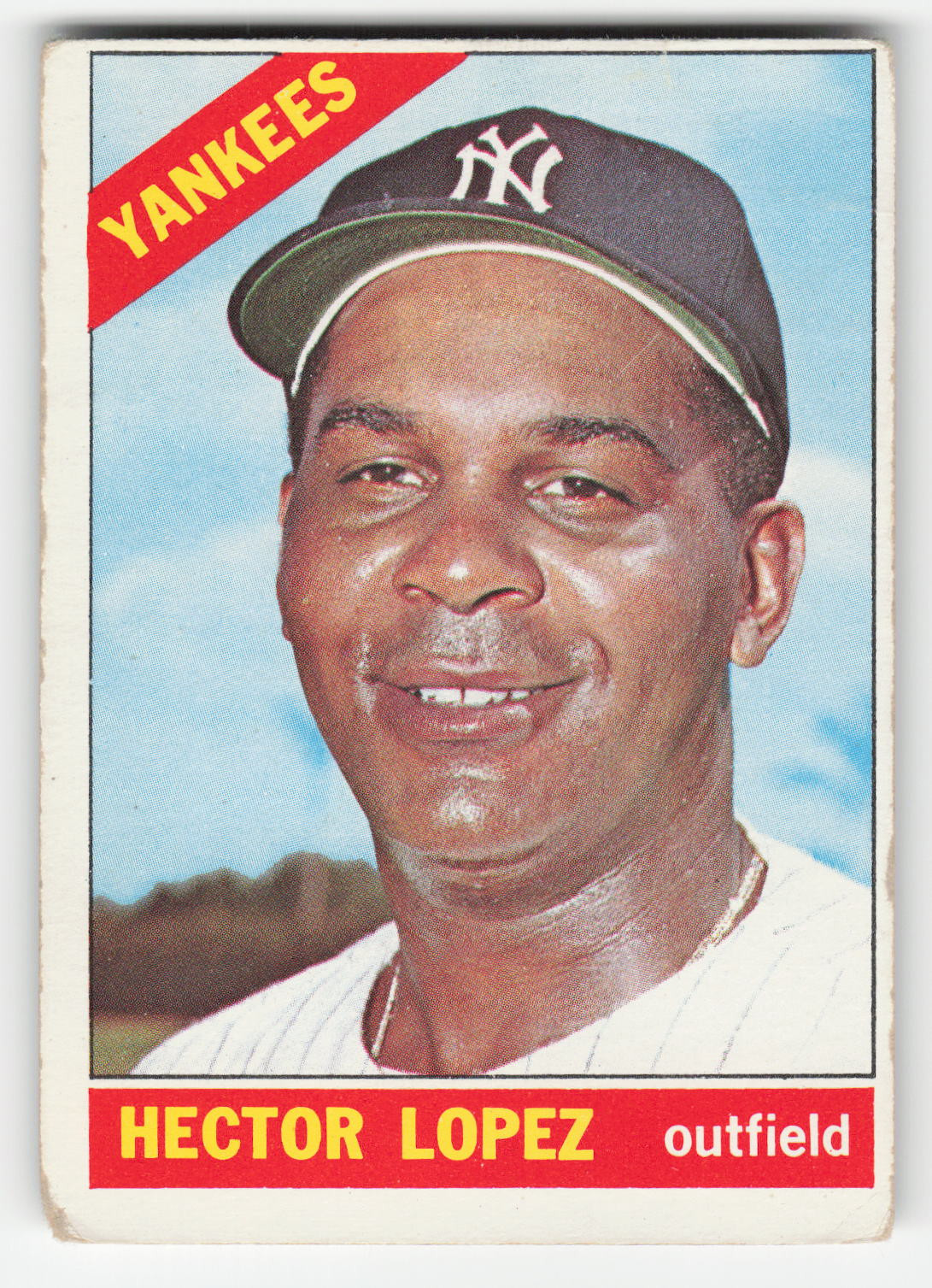 Hector Lopez 1966 O-Pee-Chee #177 New York Yankees GD-VG