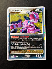 Drapion Lv.X Holo Rare Card 123/127 Platinum LP+ Condition SWIRL Pokemon Card