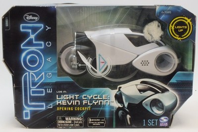 Disney Tron Legacy Kevin Flynn Light Cycle von Spin Master (2010) - RAR - NEU