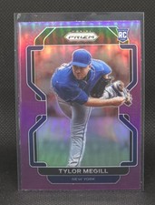 2022 Panini Prizm #254 Tylor Megill Purple Prizm RC