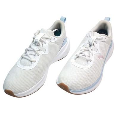 Puma Softride Sophia 2 Running Shoes Women Size 10 White Blue 312395-01