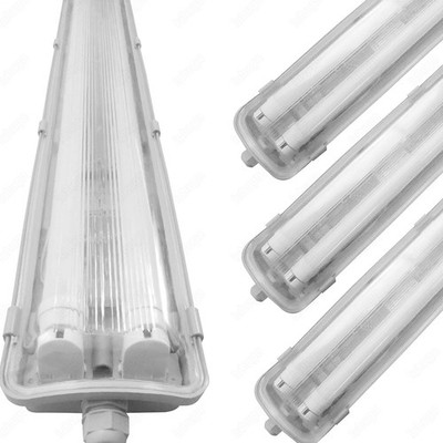 60/120/150cm LED Wannenleuchte Deckenleuchte Feuchtraumlampe Werkstatt Röhre