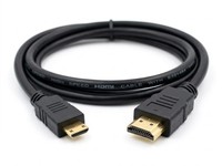 Hdmi Auf Mini Hdmi Kabel 1M High Speed Ethernet 4K Uhd Vergoldet