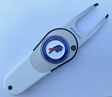 Buffalo Bills Pitchfix Icon Switchblade Golf Ball Marker Divot Tool