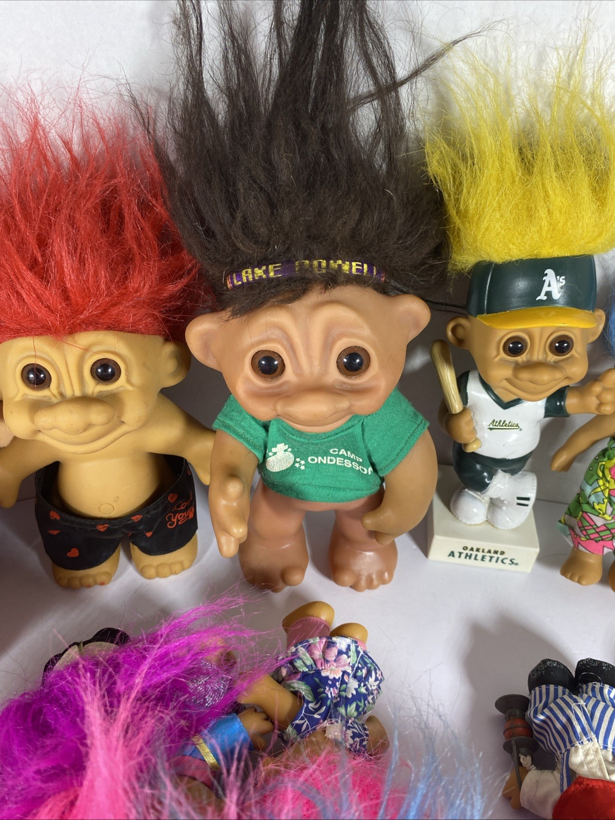 Lot Of 25 Russ Trolls Rare Dam Trolls Applause Trolls All From 70s 80s 90s