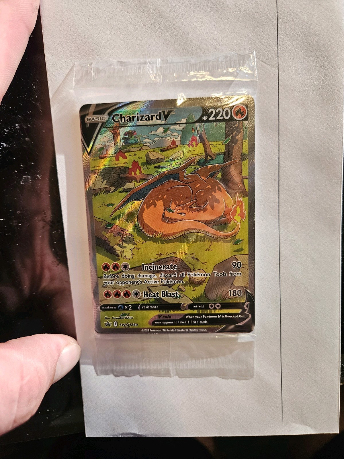Pokemon TCG Charizard UPC Promos, Sealed, SWSH260/SWSH261/SWSH262