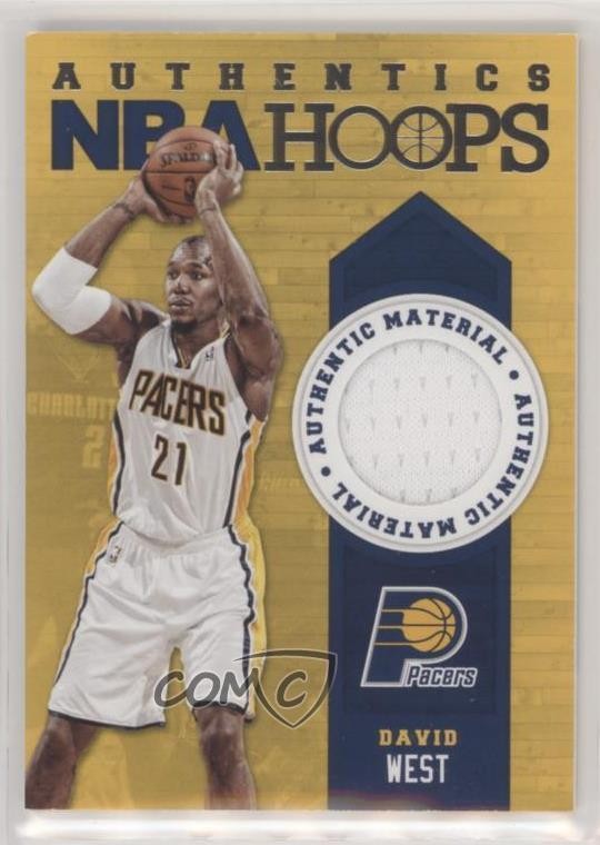 David West #30 2013-14 NBA Hoops Authentics