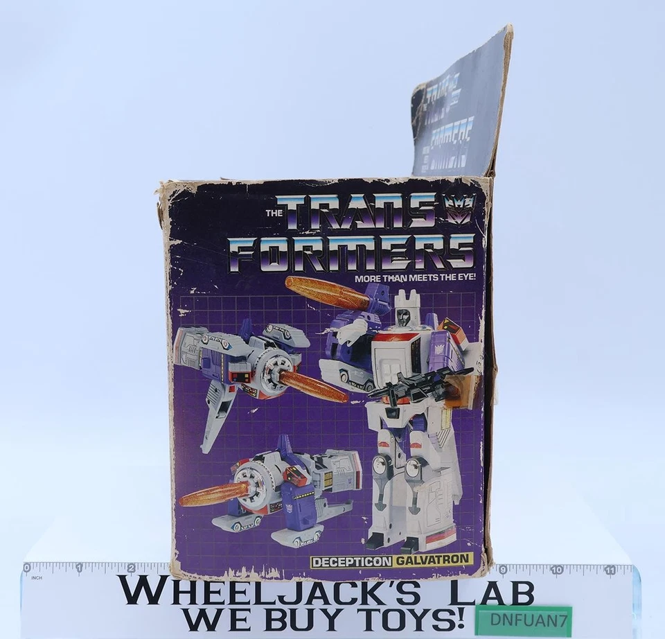 Galvatron WORKS W/BOX & INSERT MIB 100% Complete 1986 Vintage G1 Transformers - Image 3 of 4