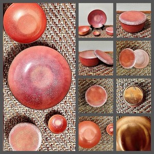 JADE SNOW WONG Copper Enamel Collection (4) San Francisco, California Artist