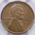 1911-D 1c Lincoln Wheat Cent - PCGS MS 62 BN