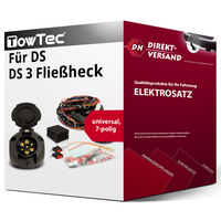 E-Satz 7Polig Universell für DS 3 FließHeck 04.2015-07.2019 Neu