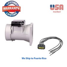 Sensor de flujo de masa de aire + CONECTOR para camioneta Ford Ranger Taurus Escort Mazda 626
