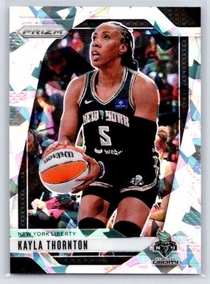 2024 Panini Prizm WNBA #90 Kayla Thornton Ice Prizms