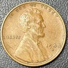 1948-S Lincoln Wheat Cent • Fine to Extra Fine • San Francisco Mint • Semi-Key