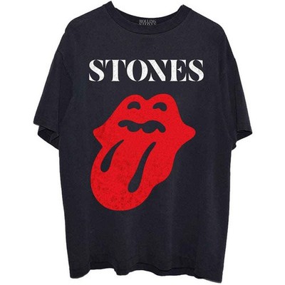 The Rolling Stones Sixty Classic Solid Tongue lizenziert T-Shirt Herren