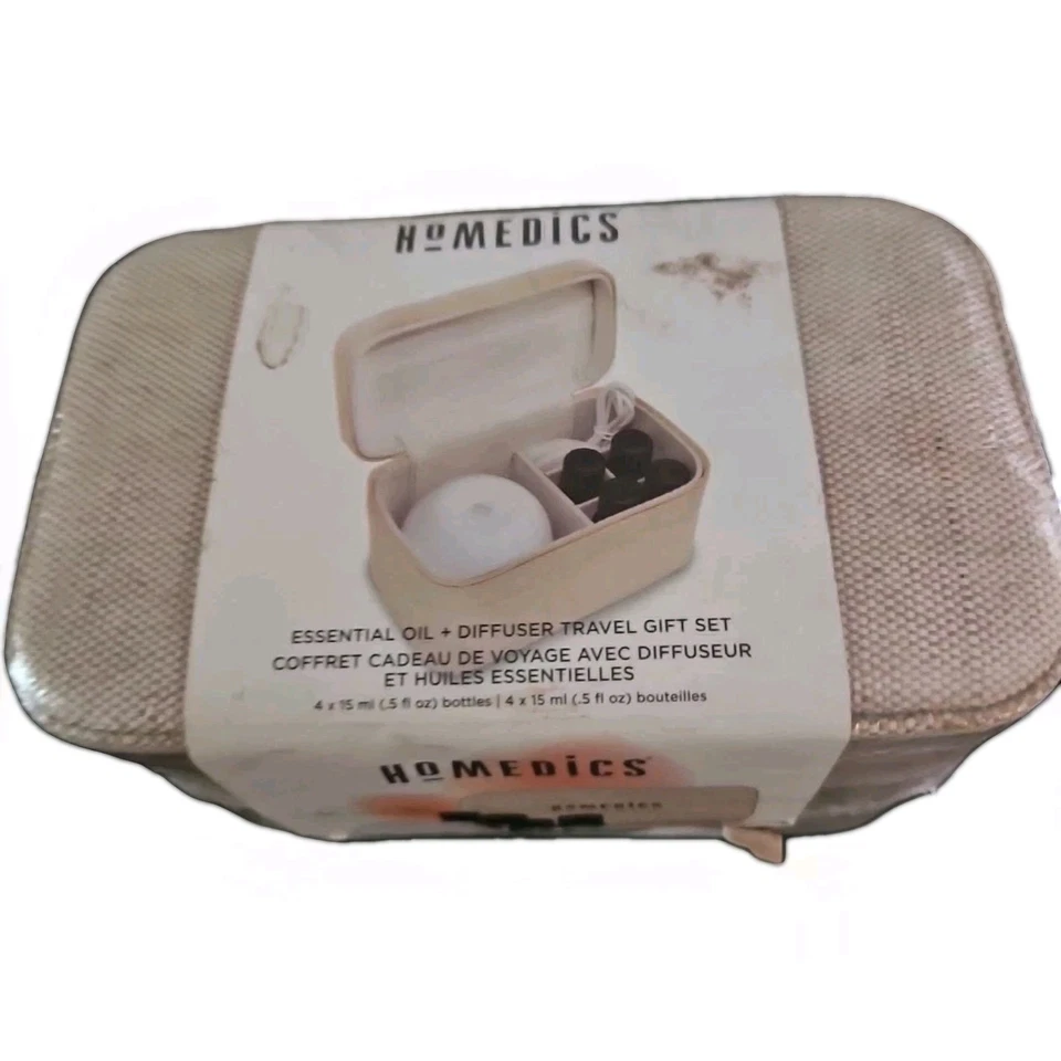 Homedics Essential Oil and Diffuser Travel Gift Set Foto 2 de 4
