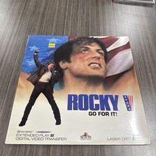 ROCKY V - GO FOR IT  SEALED LASERDISC 1990  SYLVESTER STALLONE