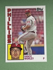 Vance Worley 2012 Topps Archives Philadelphia Phillies #188 S9