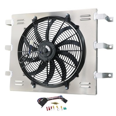 Aluminum Radiator Shroud Fan Relay Kit for 1955-1959 Pickup Truck CC5559