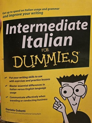 Intermediate Italian For Dummies - Paperback By Gobetti, Daniela - GOOD