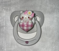 Reborn Puppe Kätzchen mit Herz Magnetschnuller Schnuller für Reborn Puppen