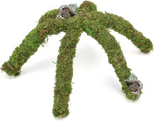 12 Inch Hermit Crab Climbing Toys for Tank, Fake Moss Hermit Crab Habitat Tank A