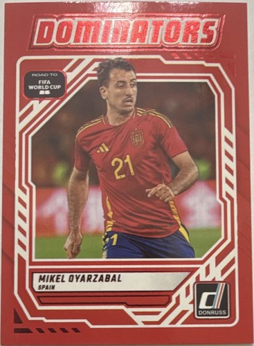 2021-22 Panini Mosaic FIFA Road To World Cup Mikel Oyarzabal