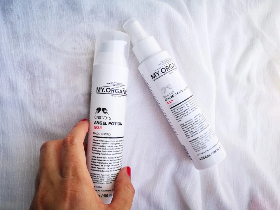 Haarcreme Hitzeschutz Glanz Leave-In Aloe Vera MyOrganics Angel Potion 100 ml - Bild 2 von 4