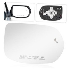 Mirror Glass Compatible with CRV 2017 2018 2019 2020 2021 2022, Passenger Side