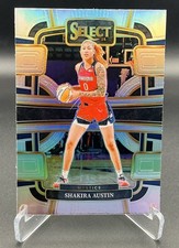2024 Select WNBA - Shakira Austin #17 Silver Prizm - Washington Mystics