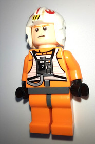 LEGO Star Wars Luke Skywalker X Wing Pilot Minifigure (sw0295) Weapons, Set 8129