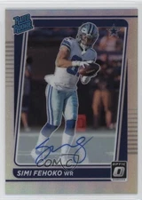 2021 Donruss Optic Rated RPS Holo Prizm /125 Simi Fehoko #242 Rookie Auto RC i6j