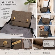 Brand New AllSaints Corbet Crossbody/Bum Bag