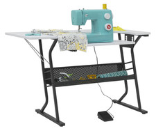 Sew Ready Comet plus Hobby Side / Lower Shelf Adjustable Sewing Table NEW