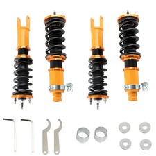 Coilovers Absorber Kits For Honda Civic Crx 88-91 Ee Ef Ec Adjust Height Coilovers Absorber Kits For Honda Civic Crx 88-91 Ee Ef Ec Adjust Height