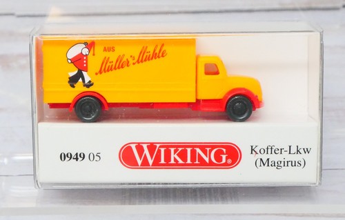 Wiking 0540-49, camión de carga Magirus, "de Muller's Mill", escala 1/87 HO | Zustand: New